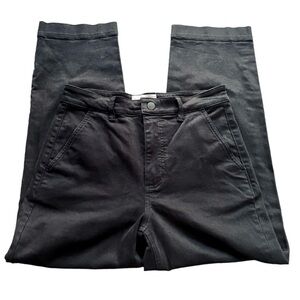 Everlane Black Straight Leg Pants Size 6